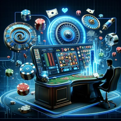 the variety of games offered by online casinos, including table games, slot machines and video poker